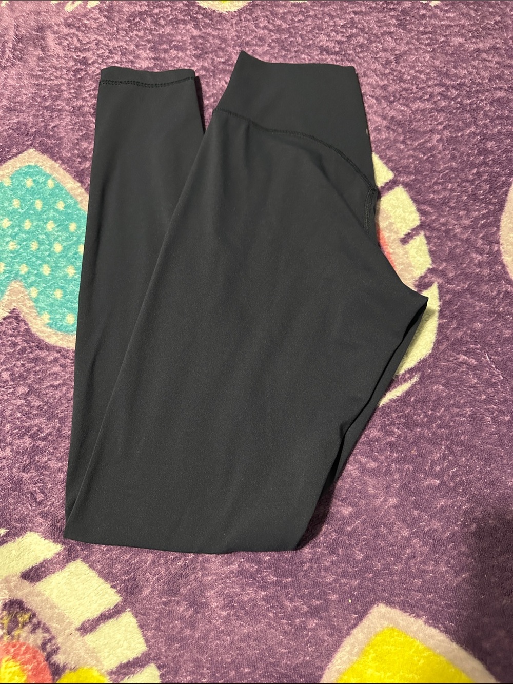 athletica Black High-Rise Leggings